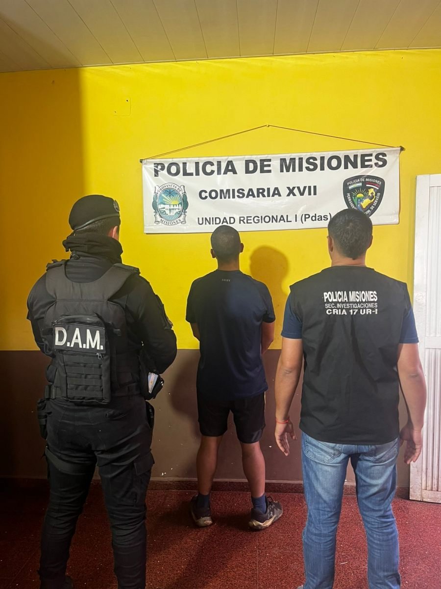 Posadas: Discutió con su madre, provocó destrozos en la casa y terminó detenido
