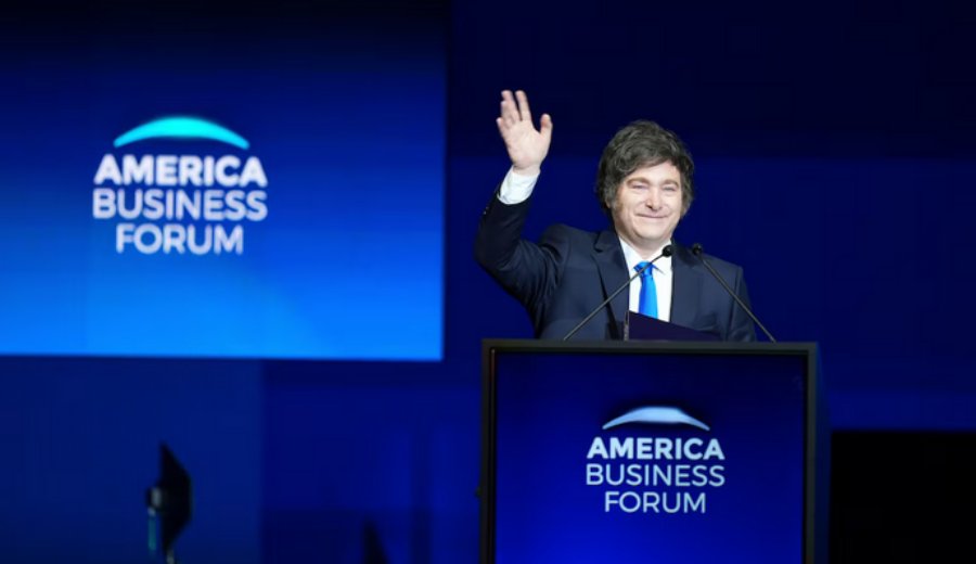 El Presidente Javier Milei le envió guiños a Donald Trump, criticó al Alcalde electo de Nueva York e invitó a invertir en la Argentina