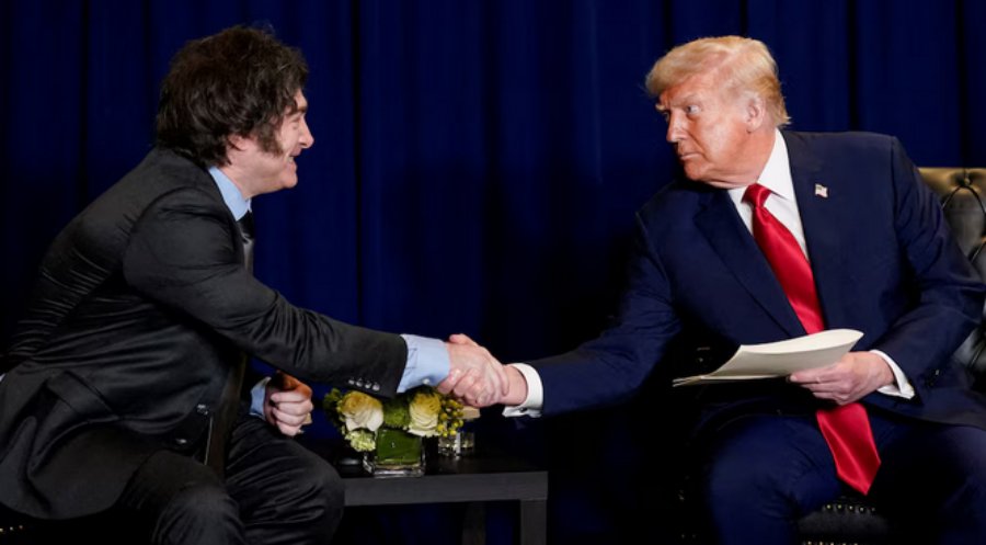 los Presidentes Javier Milei y Donald Trump se reúnen hoy en la Casa Blanca para ratificar la alianza estratégica entre Argentina y Estados Unidos