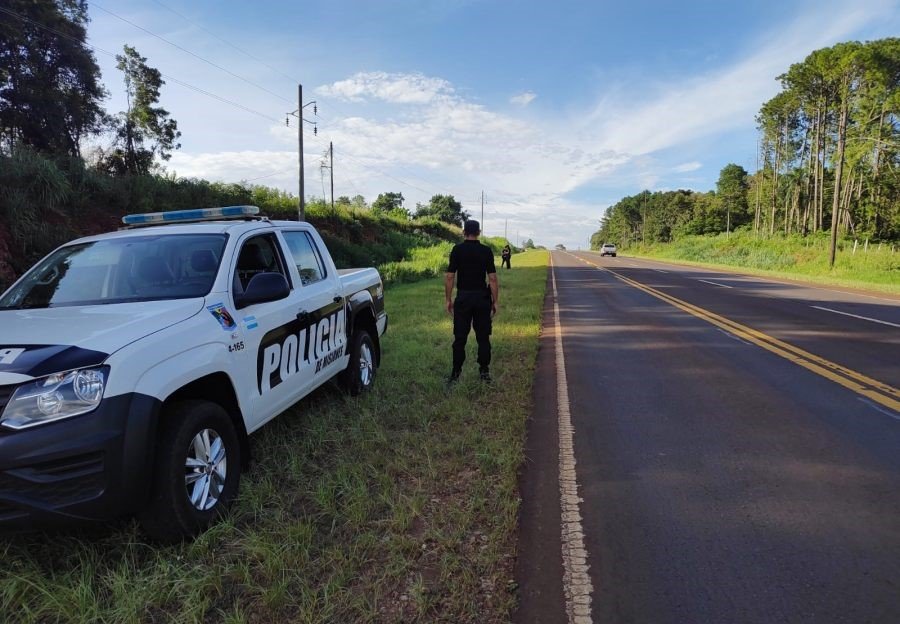 Puerto Rico: Despiste de motocicleta con una víctima fatal sobre la Ruta Nacional N° 12 en Colonia Mbopicuá