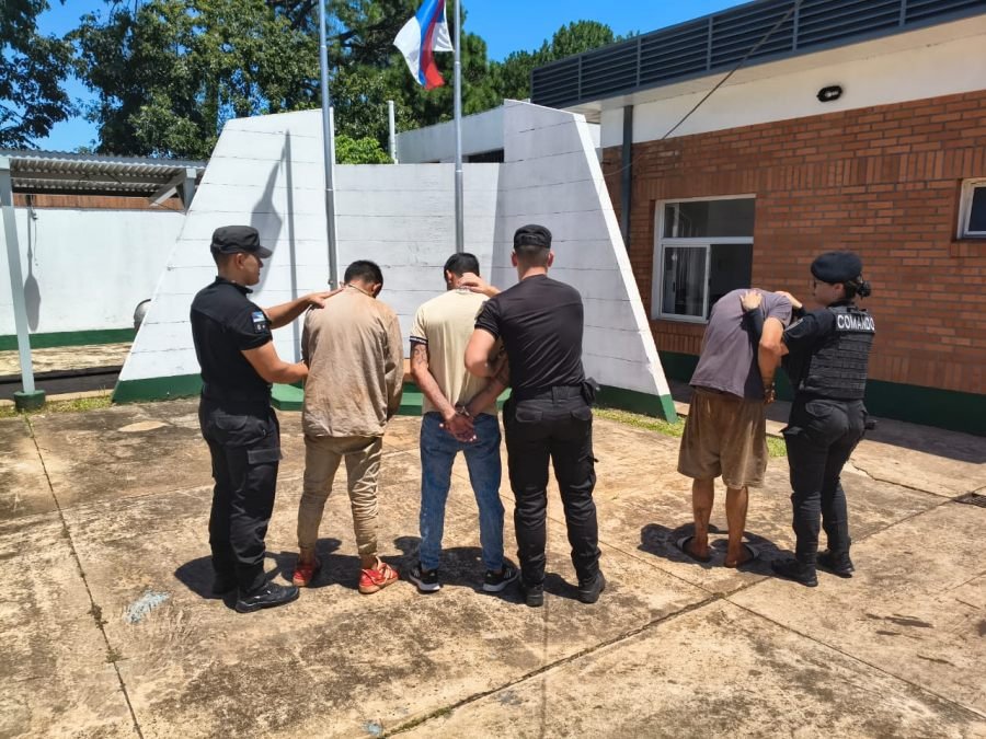 Detuvieron a un sujeto con frondosos antecedentes por amenazas y disparos en la localidad de Puerto Rico y la demora de otros dos