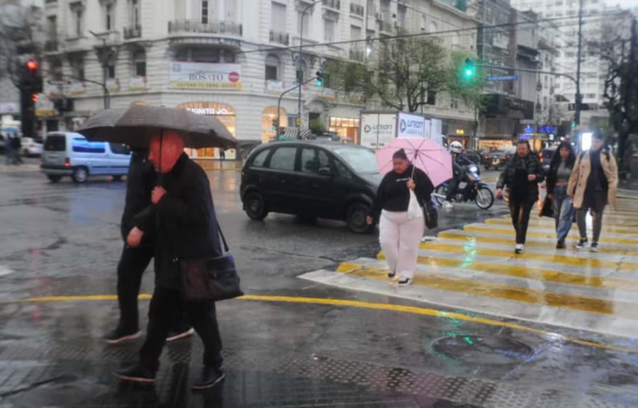 Para el AMBA y zonas del interior: Otro fin de semana con mal tiempo y un marcado descenso de la temperatura, para cuándo se esperan lluvias