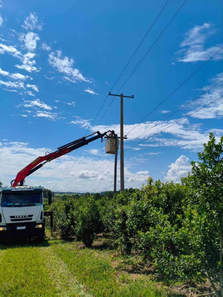Energía de Misiones refuerza mantenimiento en líneas rurales en el Municipio de El Soberbio