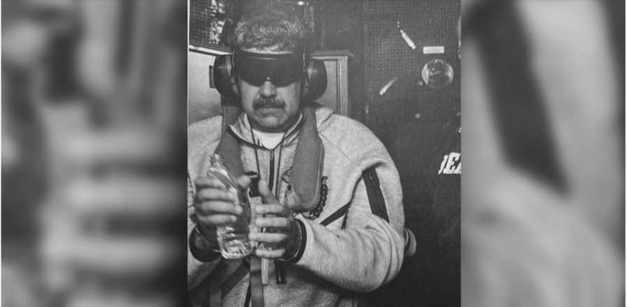 La primera imagen del dictador Nicolás Maduro capturado