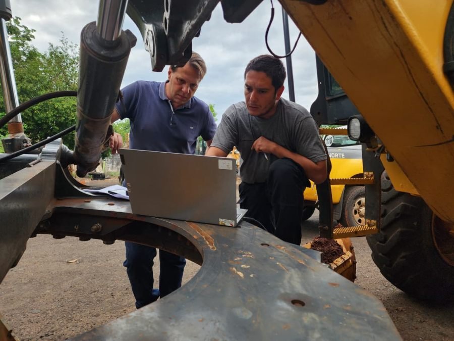 La Dirección Provincial de Vialidad está avanzando en un proceso de inspección técnica de toda la flota de maquinaria vial