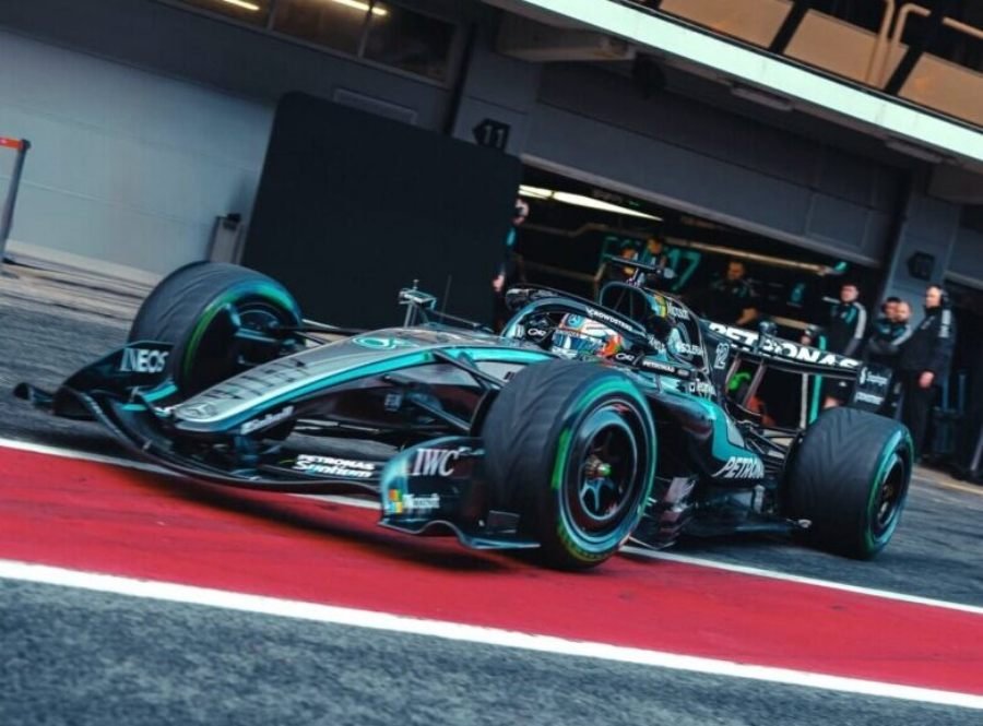Fórmula 1: Todo de Mercedes, Andrea Kimi Antonelli y George Russell encabezaron los registros del día miércoles en el test catalán