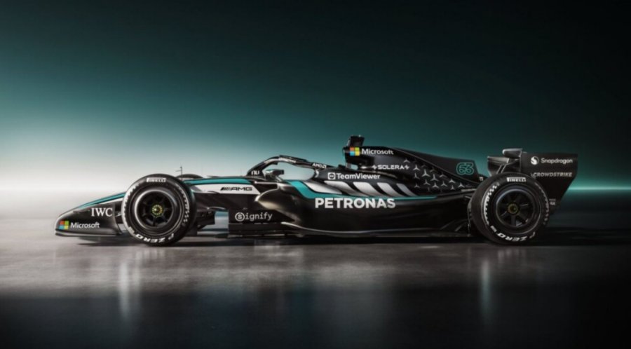 Fórmula 1: Mercedes reveló el diseño de su W17, presentó las primeras imágenes de los coches de George Russell y Kimi Antonelli en la temporada 2026