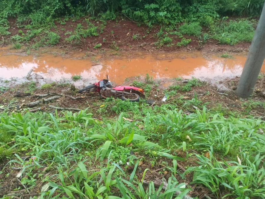 Misiones: Falleció un motociclista tras un despiste en Puerto Esperanza