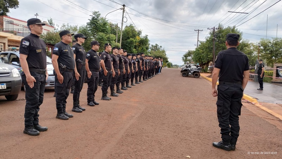 Apóstoles: Operativos policiales en zona céntrica y suburbanas del Municipio, hubo detenidos y secuestros