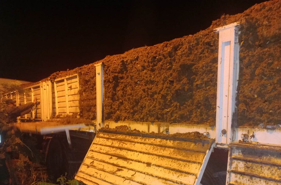 Gendarmería Nacional secuestró marihuana en un camión de carga que transportaba huesos triturados para uso industrial