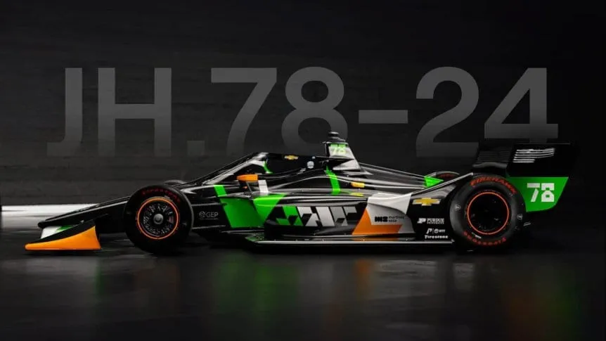Automovilismo: El nuevo auto de Agustín Canapino para el IndyCar con detalles de la Fórmula 1