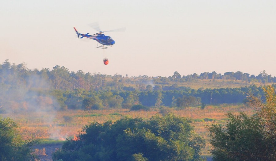 Misiones en alerta: En solo 12 horas, los Bomberos de la Policía realizaron 21 intervenciones para sofocar incendios en diferentes puntos de la provincia