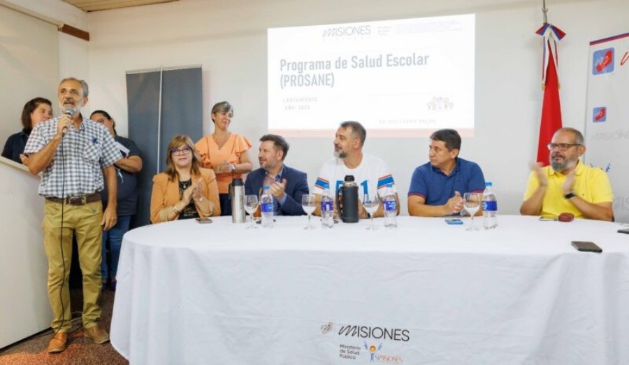 La provincia de Misiones lanza su Programa de Salud Misionera Escolar