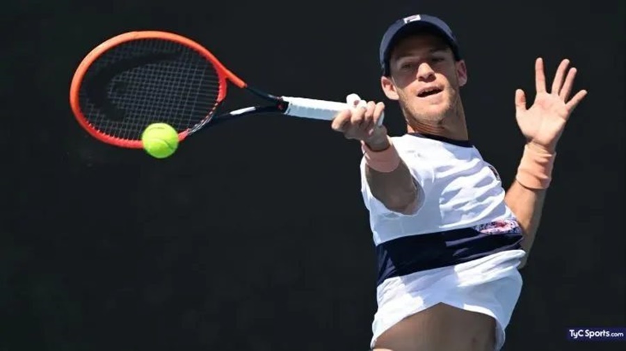 Diego Schwartzman venció al ucraniano Oleksii Krutykh y pasó a segunda ronda en el Abierto Australia