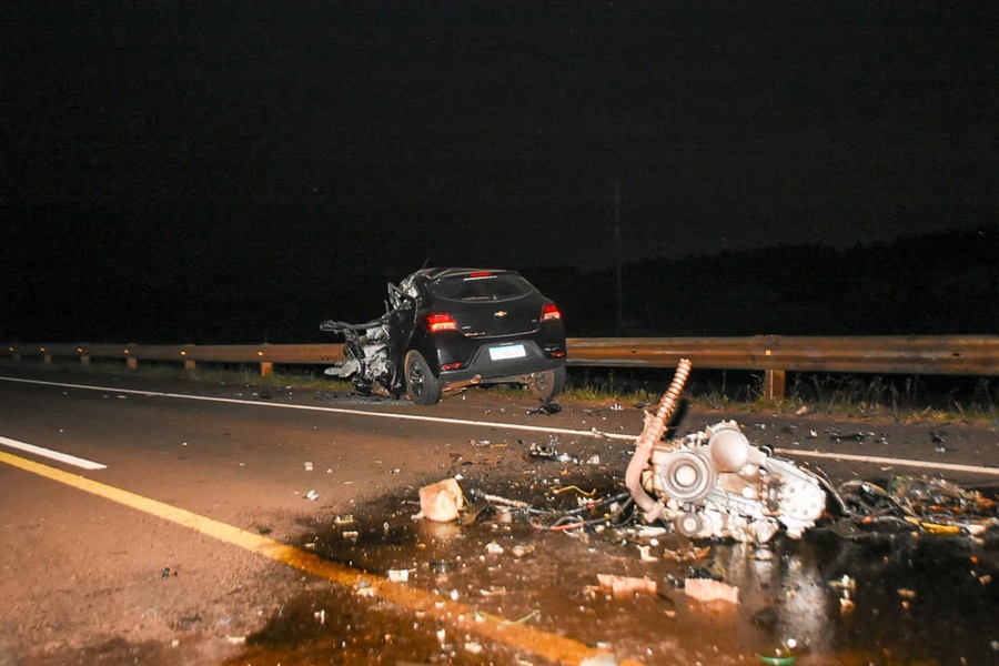 Falleció un automovilista al chocar contra un camión sobre la Ruta Nacional N° 12 en el Municipio misionero de Garupá