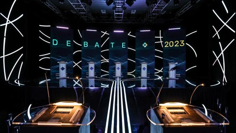 Debate presidencial 2023: Los Candidatos vuelven a verse las caras en la Facultad de Derecho
