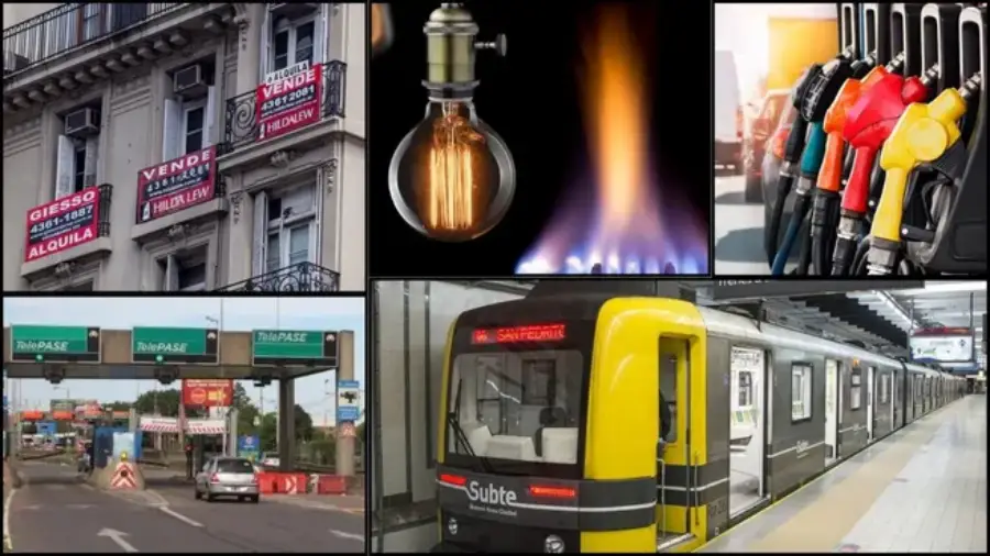 Todos los aumentos de Junio: Luz, gas, nafta, alquileres, subte y peajes porteños y la inflación de Mayo ya se estima por debajo del 5%