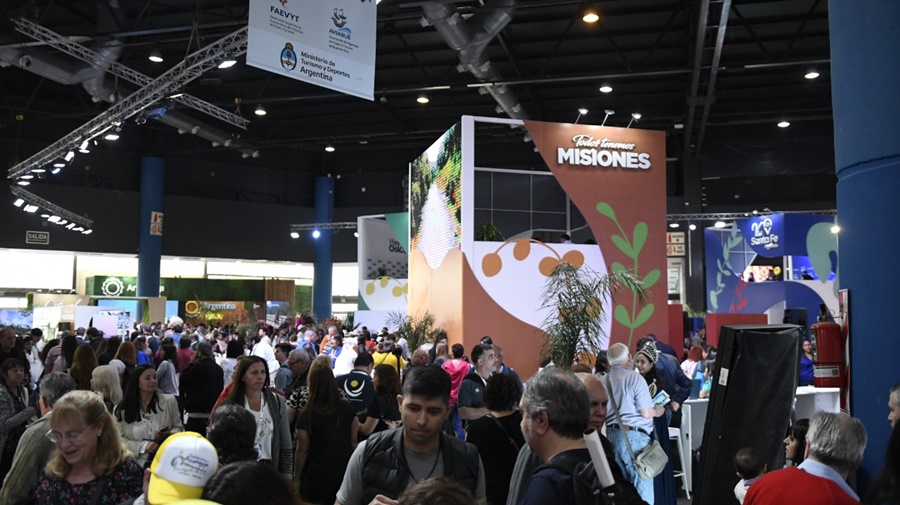 Con gran despliegue de promoción, Misiones dice presente en la Feria Internacional de Turismo
