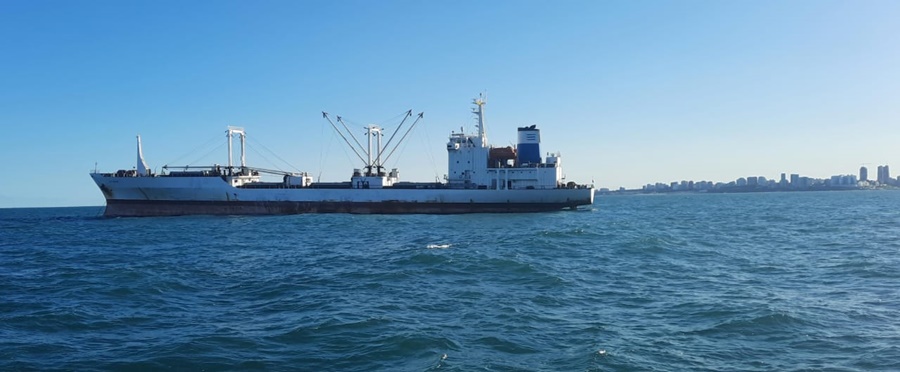 Prefectura Naval inició actuaciones sumariales a buque de carga panameño, por haber operado en las Islas Malvinas sin autorización del Estado Argentino