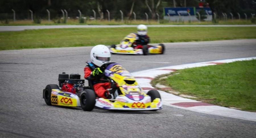 Campeonato Argentino de Karting en Río Cuarto: Valentino Silveira se destacó en los entrenamientos del día viernes y Benjamín Pona fue quinto