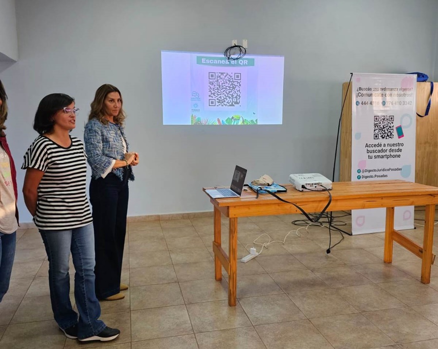 Posadas: Referentes barriales se capacitaron para prevenir conflictos vecinales