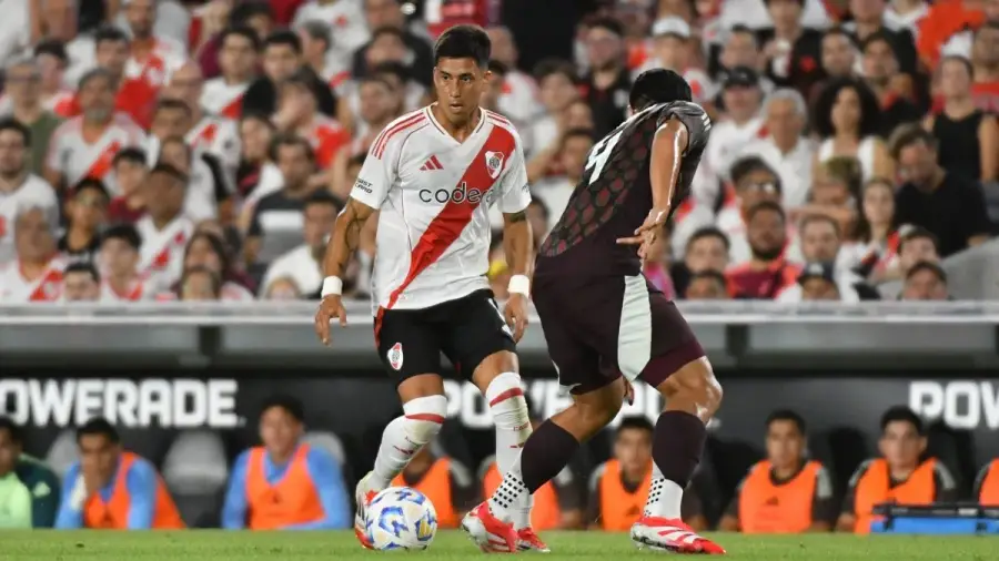 Amistoso internacional: River Plate se floreó por momentos y venció 2 a 0 a la Selección de México en la presentación de sus refuerzos