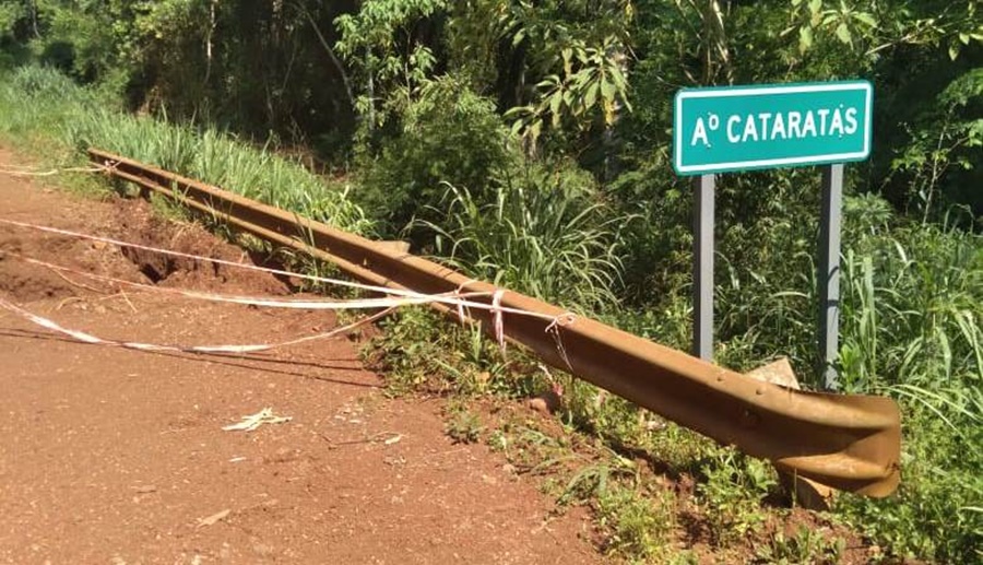 Misiones: Habrá interrupción del tránsito sobre la Ruta Nacional N° 101, entre Comandante Andresito y Puerto Iguazú por trabajos de reparación de alcantarillas