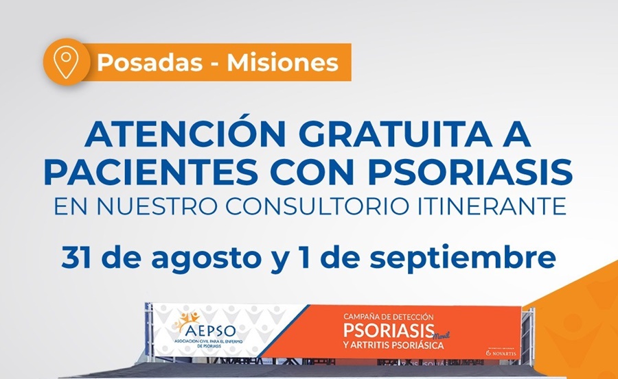 Detección y controles gratuitos de enfermedad psoriásica en Misiones