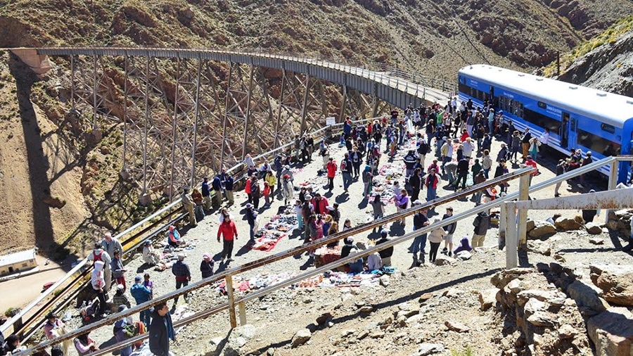 Promedio de ocupación anual del 90%: Viajaron 68.125 turistas en 207 salidas del Tren a las Nubes en 2023
