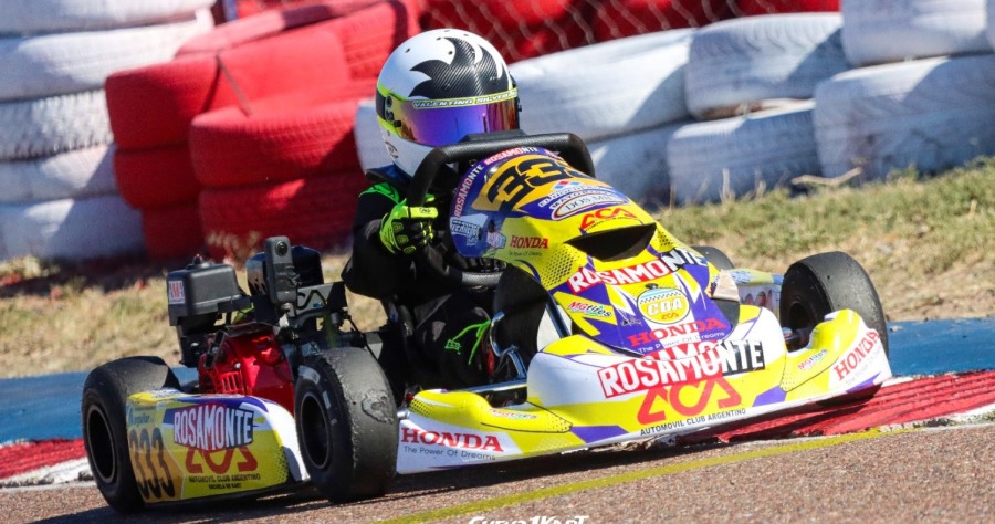 Campeonato Argentino de Karting: Valentino Silveira del Rosamonte Racing Team tuvo una destacada carrera final al terminar en el tercer puesto de la categoría Mini