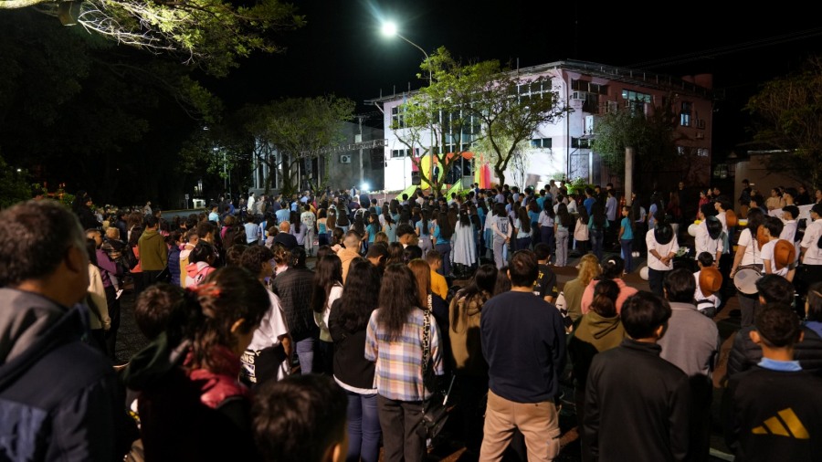 Estudiantes de Apóstoles realizaron la tradicional Toma de la Ciudad