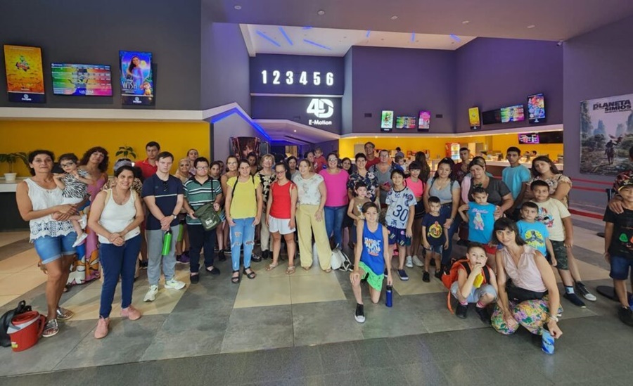 Apostoleños participaron de las jornadas de Cine Inclusivo a través de Funciones Distendidas en la ciudad de Posadas