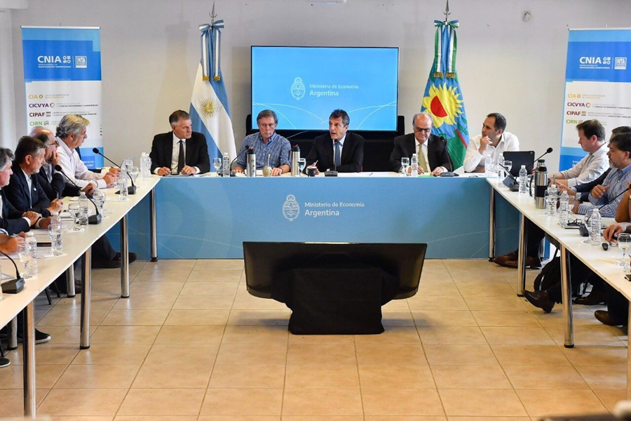Sergio Massa prometió medidas por la sequía, pero las anunciará en Febrero