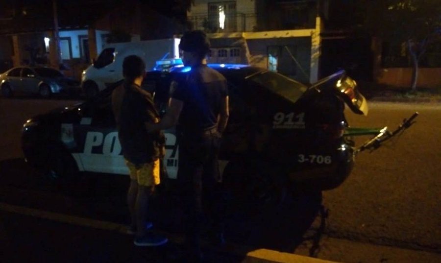 Apóstoles: Sustrajo una bicicleta en el Barrio 25 de Marzo y quedó detenido luego de una rápida intervención policial