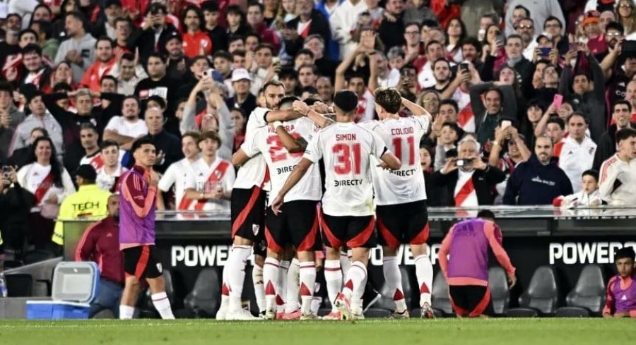 Liga Profesional de Fútbol: River Plate goleó a Rosario Central y se aseguró la clasificación a la próxima Copa Libertadores
