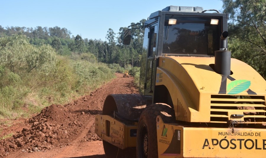 Apóstoles: Mejoras en caminos rurales buscan optimizar circulación y responder a demandas de productores y transportistas