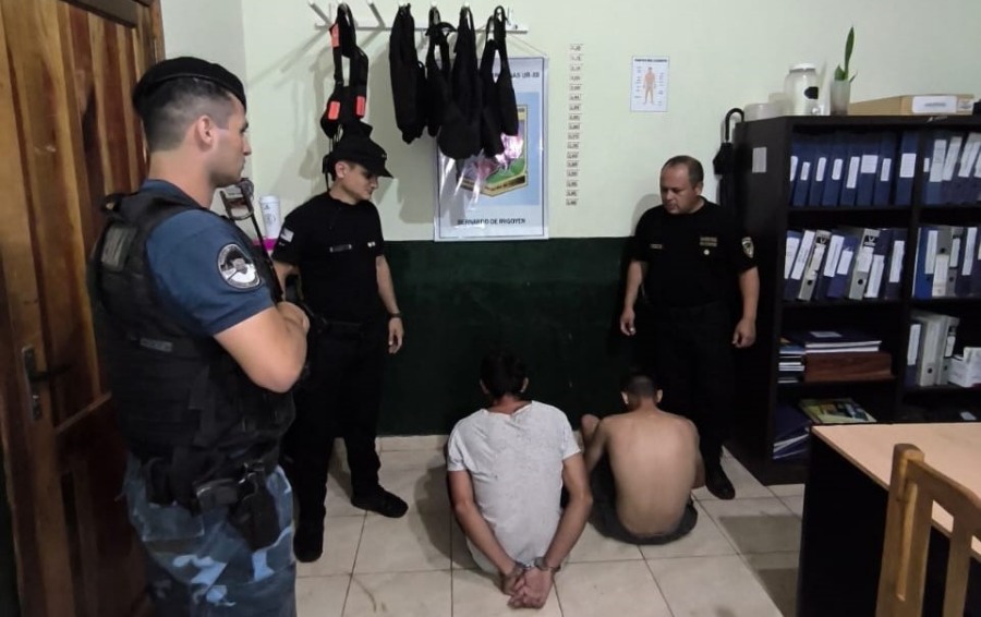 Misiones: Rápido operativo policial desbarata a una banda de asaltantes en la zona de Dos Hermanas y recupera dos vehículos
