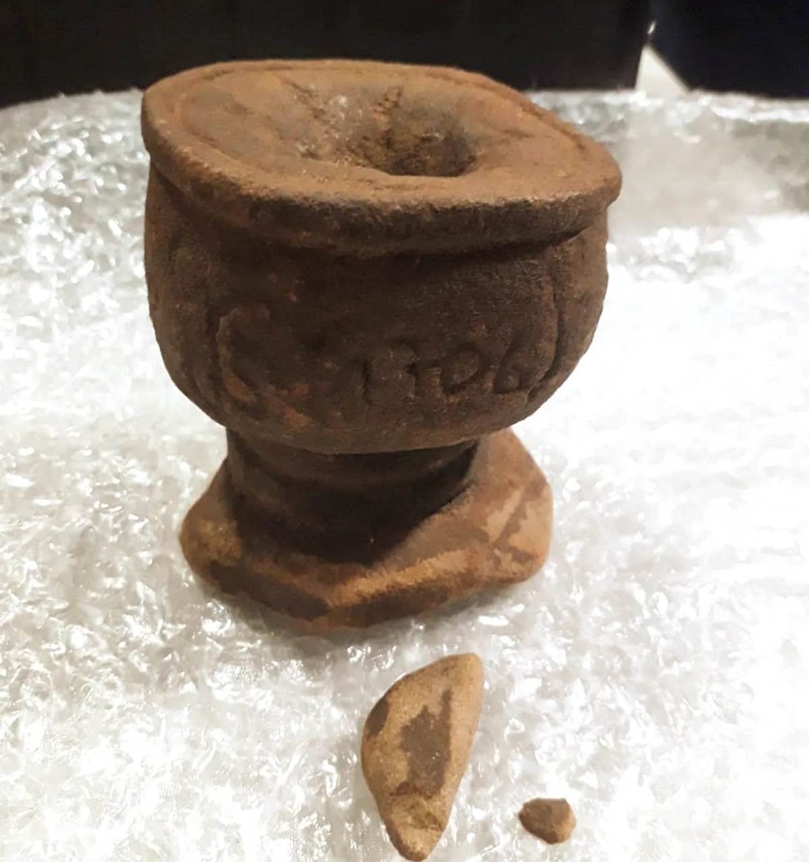 Cibercrimen de la Policía de Misiones recuperó una pieza arqueológica misionera de 400 años de antigüedad