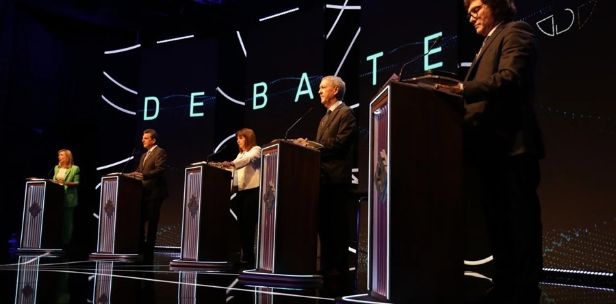 Elecciones 2023: Cruces por la economía y chicanas en un debate en el que ningún candidato pareció sacar ventajas