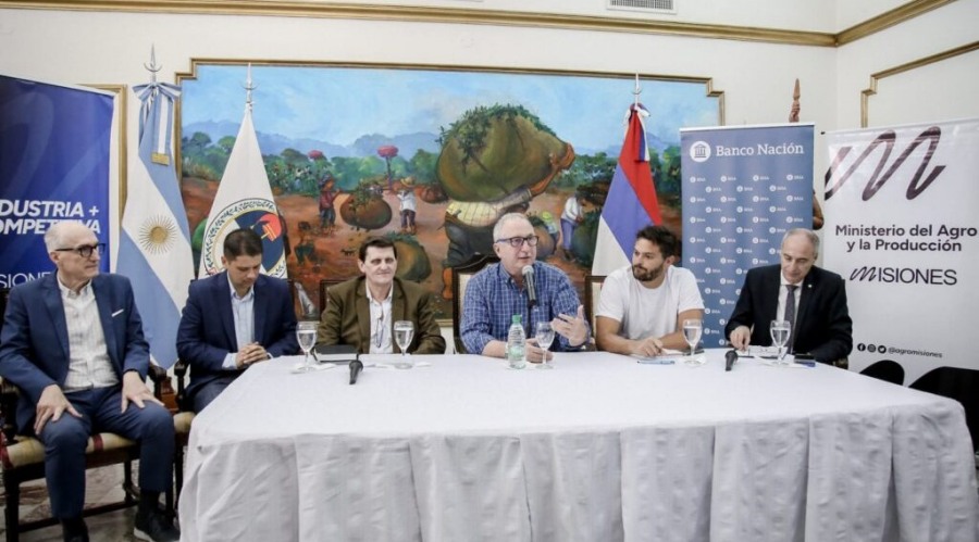 Por un total de 88 mil millones de pesos: Misiones y el Banco Nación lanzaron seis nuevas líneas de crédito para impulsar el desarrollo de la producción
