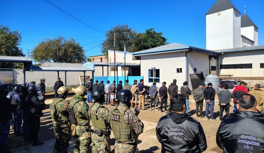 Operación "Blindaje": Policías de Misiones desmantelaron una red criminal con 20 allanamientos y 26 detenciones en la ciudad de Posadas