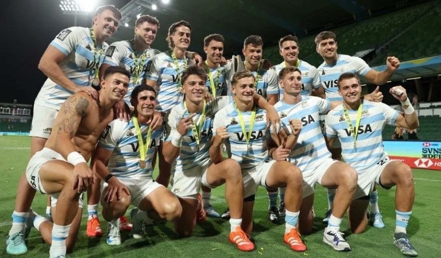 Rugby: Los Pumas 7s vapulearon a Australia y se consagraron bicampeones en Perth