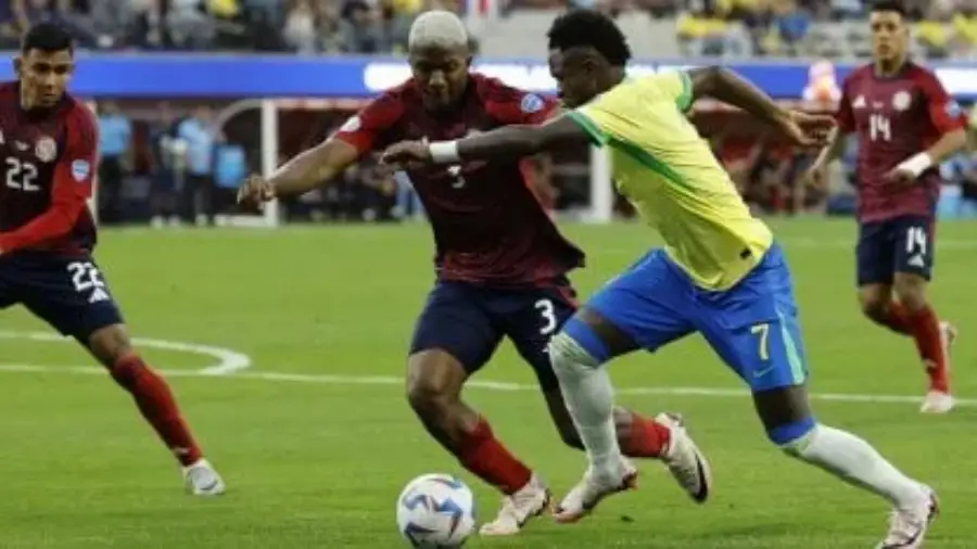 Brasil no pudo con Costa Rica y empataron en el debut por la Copa América 2024, en el SoFi Stadium de California