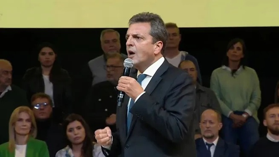 Sergio Massa arrancó la campaña: "Voy a dejar cada gota de sudor para garantizar el triunfo de Unión por la Patria"