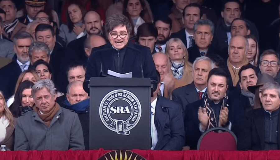 El Presidente Javier Milei anunció una baja “permanente y sin vuelta atrás” de las retenciones: La soja pagará 26%