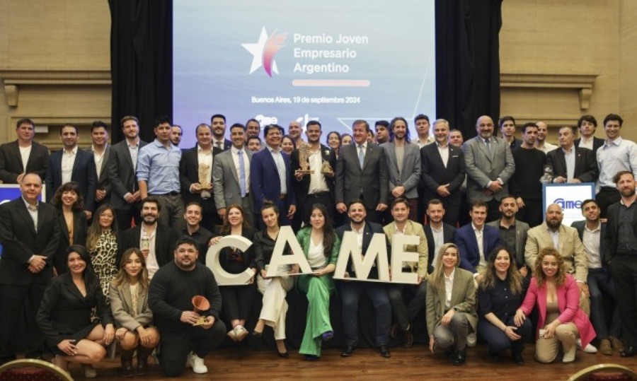 Empresario entrerriano ganó el Premio Joven Empresario Argentino 2024 que entrega CAME