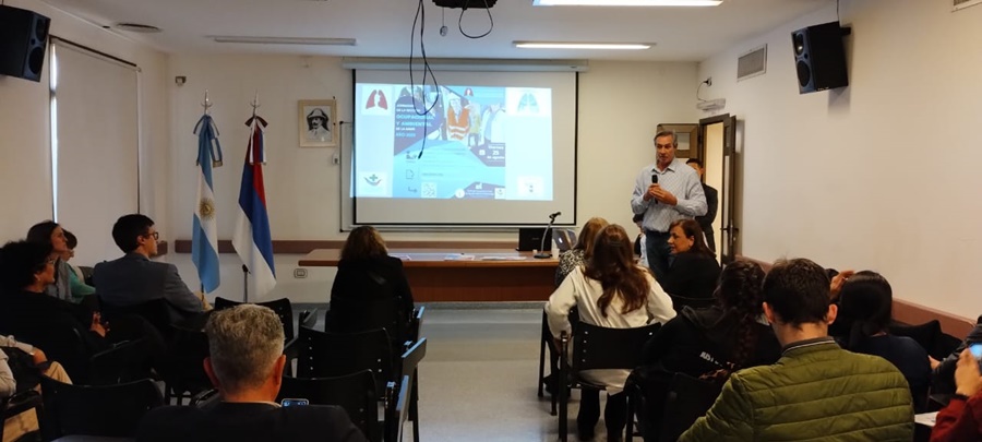 Abordaron la salud ocupacional, ambiental y normativas provinciales para el cuidado de la salud en el Hospital Dr. Ramón Madariaga de Posadas