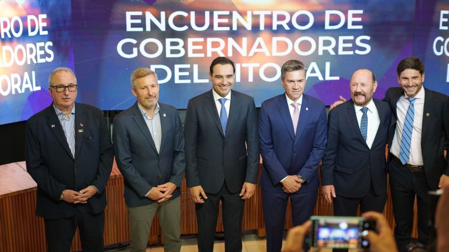 Corrientes: Gobernadores del litoral argentino se reunieron en Bella Vista, firmaron una declaración conjunta para avanzar con la integración de la región, con el objetivo de trabajar en conjunto por el federalismo