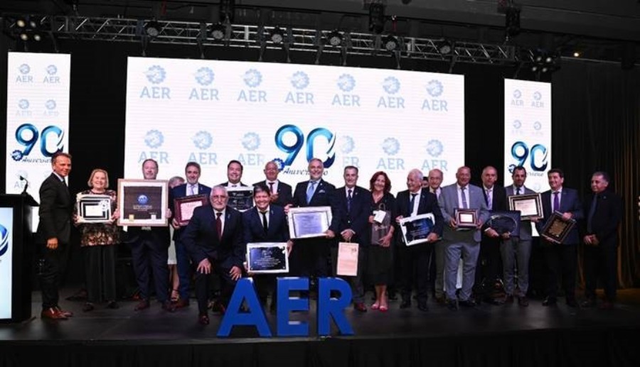 En Rosario, CAME acompañó el 90° aniversario de AER y el Tricentenario de la ciudad