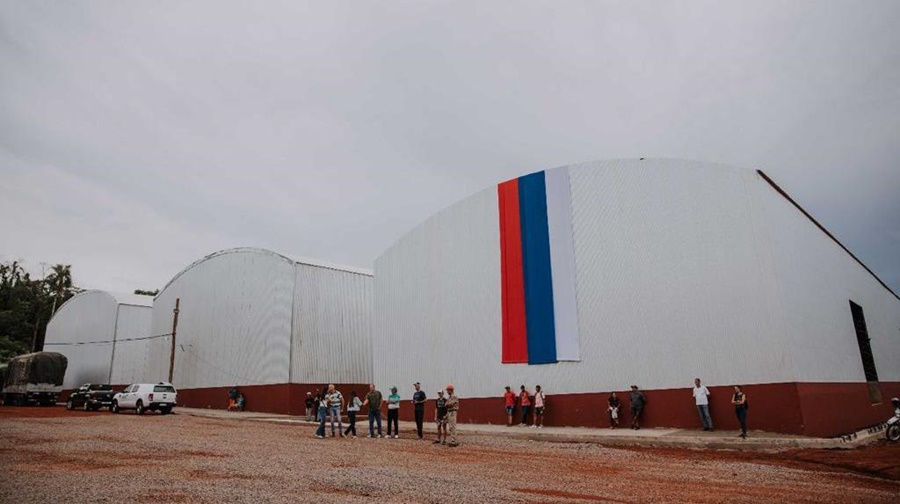 Misiones: Inauguraron en el Polo Industrial Yerbatero de Comandante Andresito, el molino mas grande del país